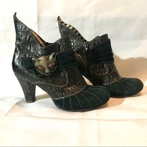Irregular Choice Miaow Booties